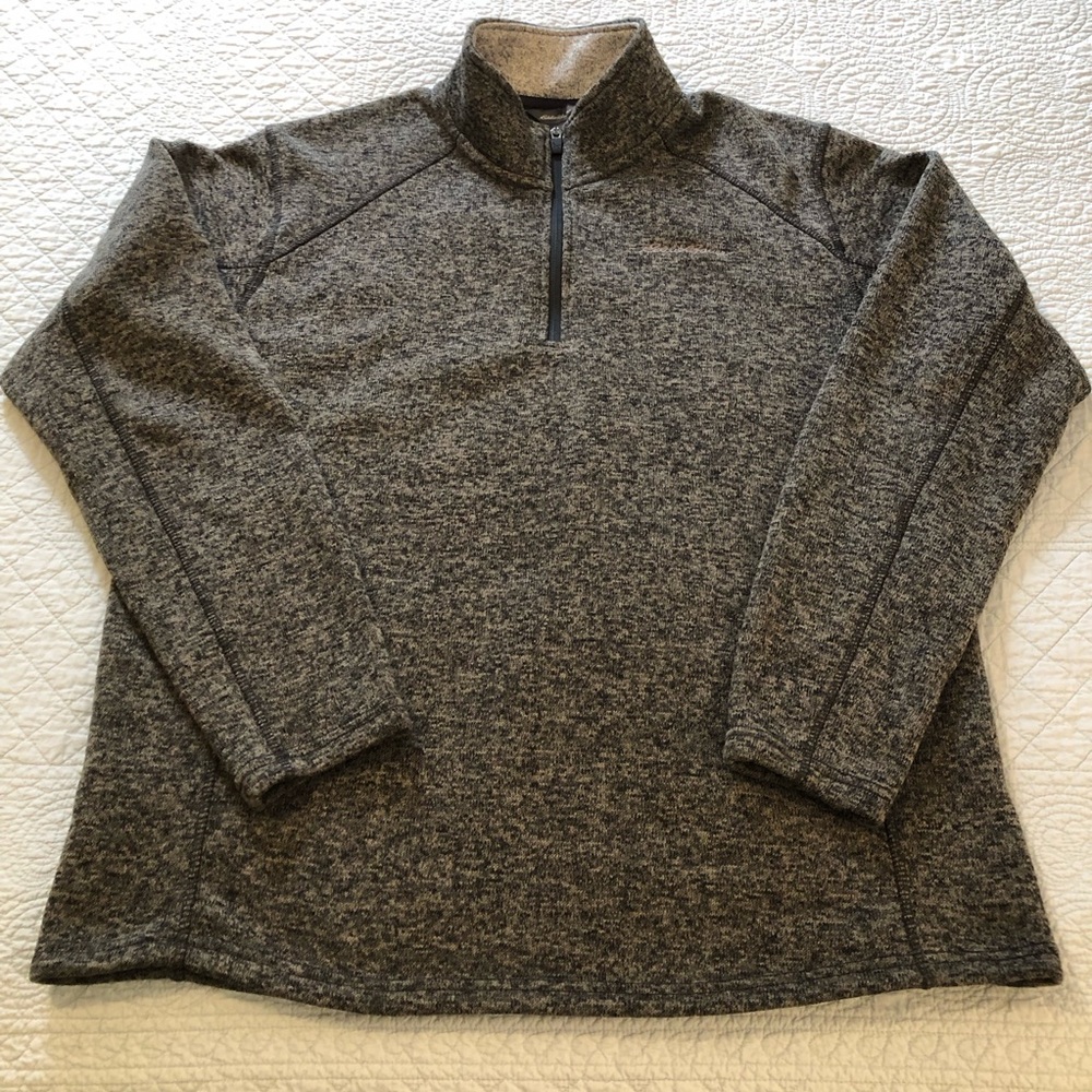 Eddie Bauer 1/4 zip Radiator fleece pullover. Size XL.